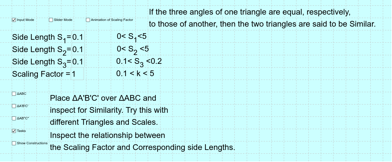 GeoGebra Applet