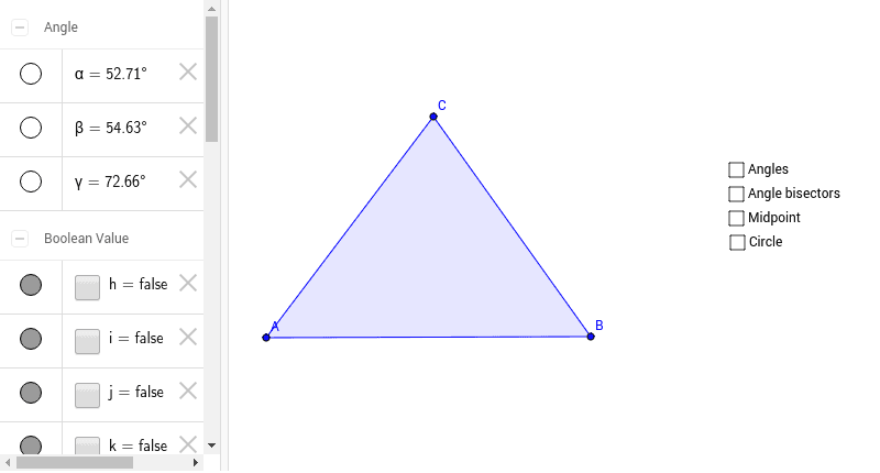 GeoGebra Applet