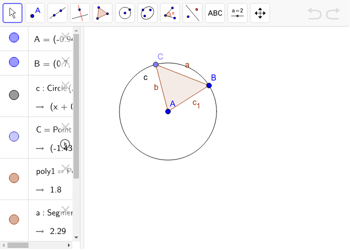 GeoGebra Applet