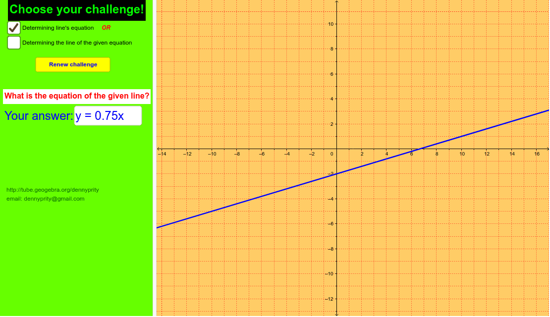 GeoGebra Applet