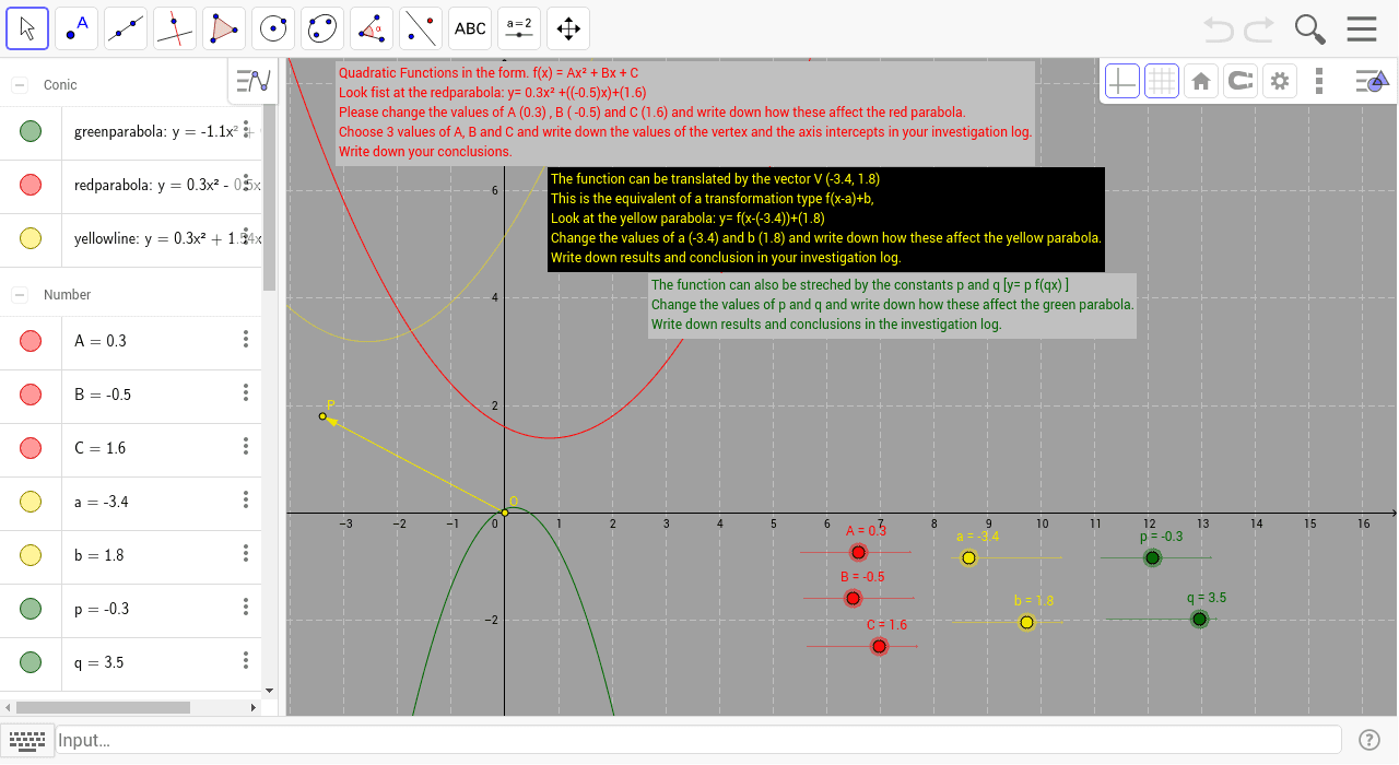 GeoGebra Applet
