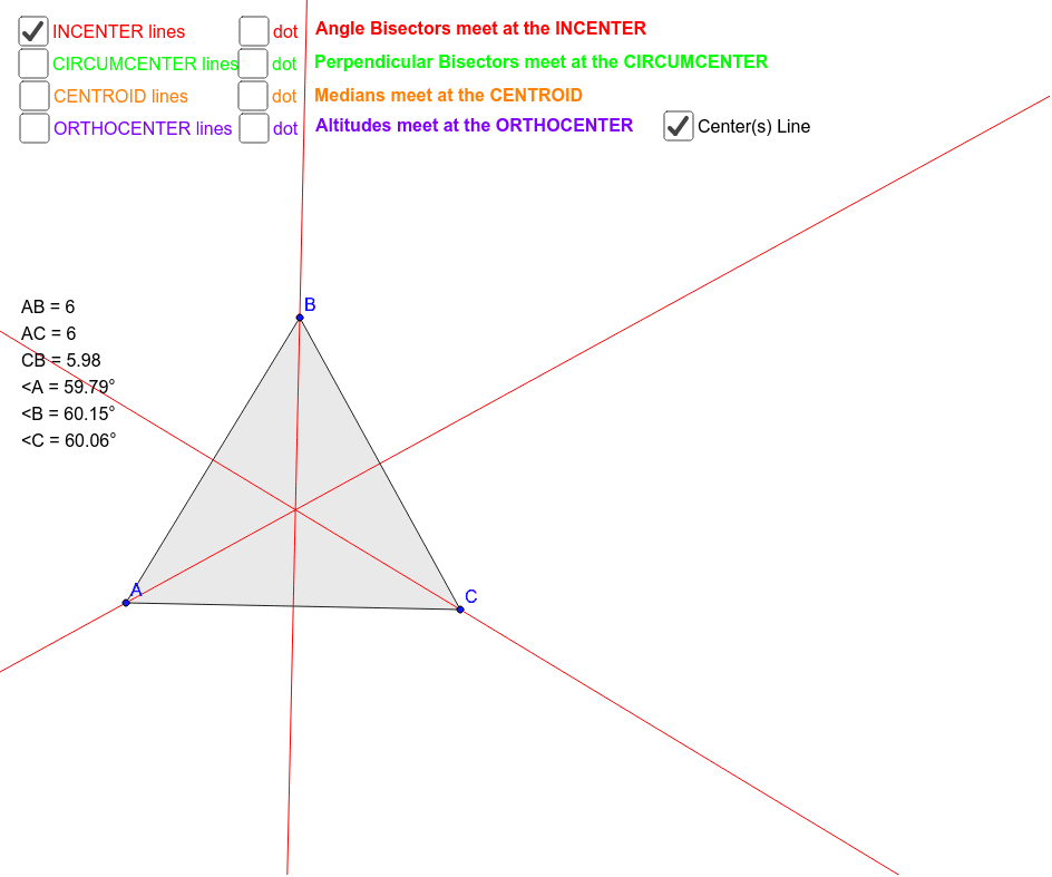 GeoGebra Applet