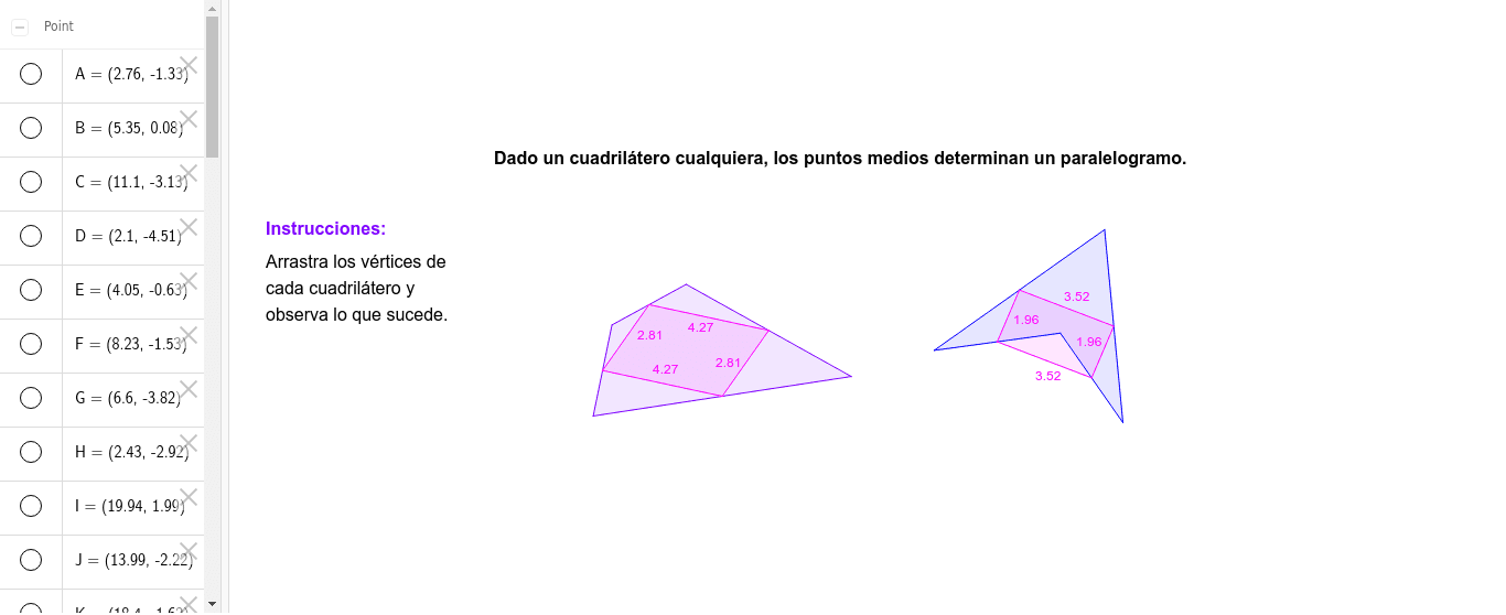 GeoGebra Applet