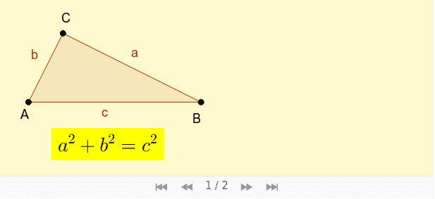 GeoGebra Applet