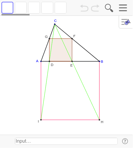 GeoGebra Applet