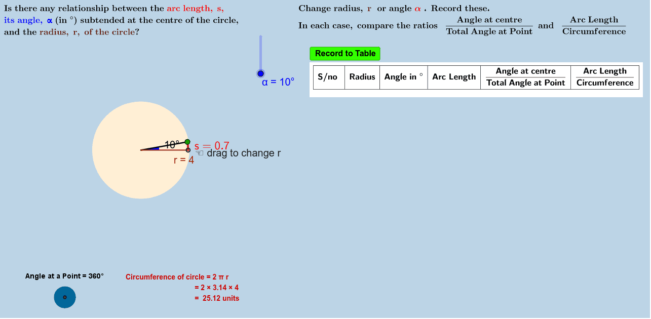 GeoGebra Applet