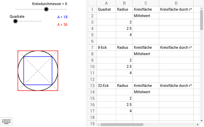 GeoGebra Applet