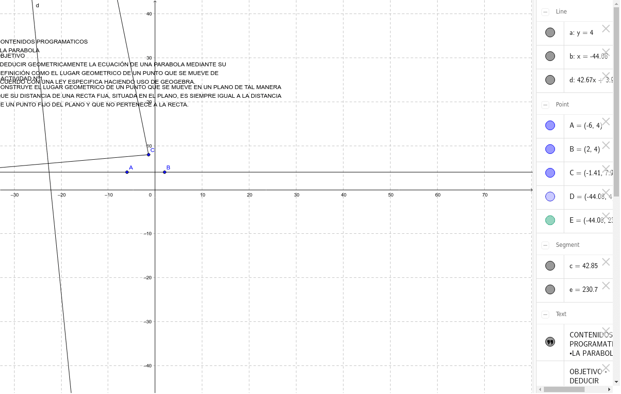 GeoGebra Applet