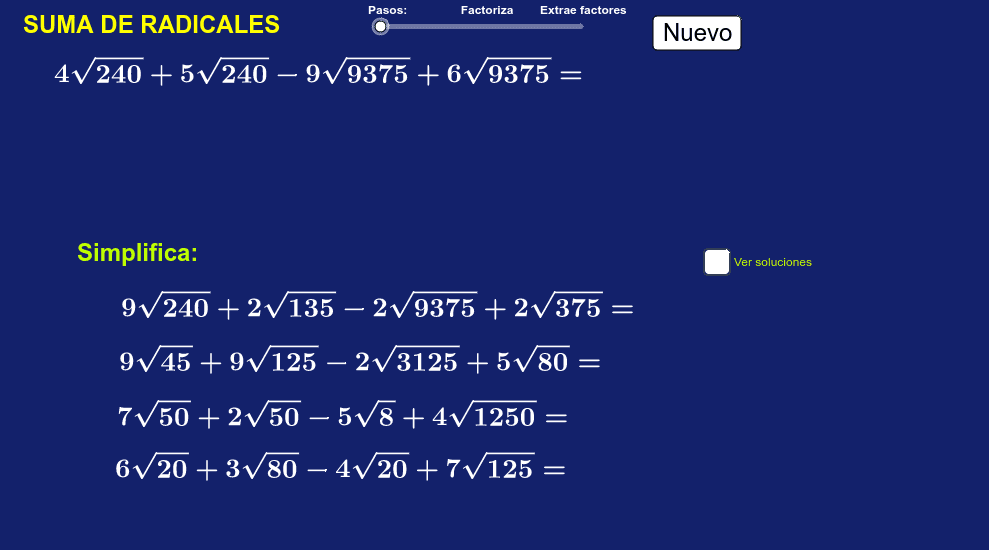 GeoGebra Applet