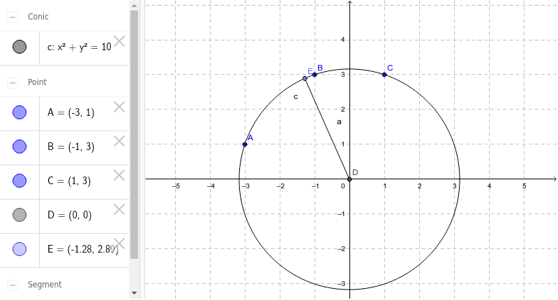 GeoGebra Applet