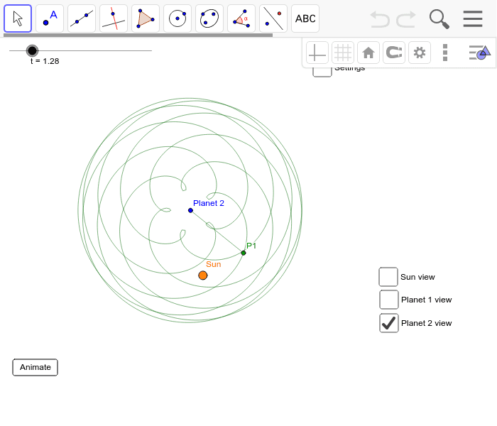 GeoGebra Applet
