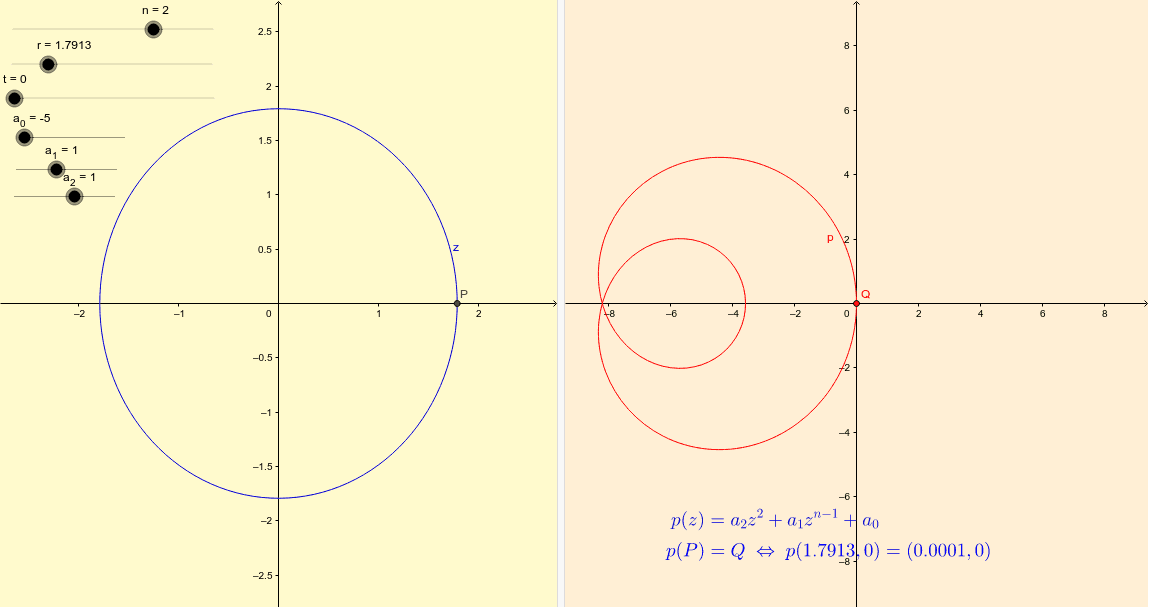 GeoGebra Applet