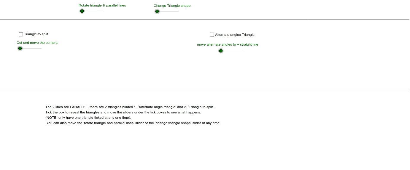 GeoGebra Applet