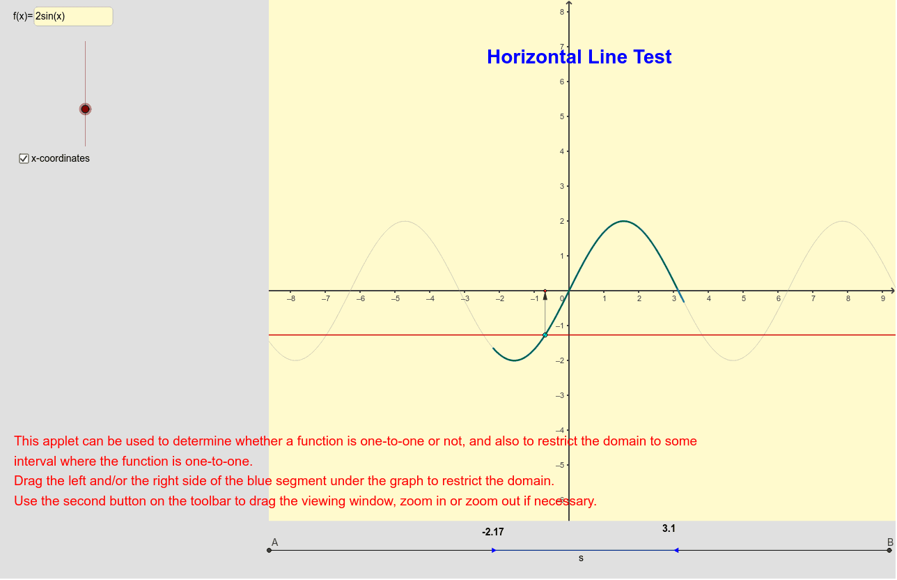 GeoGebra Applet