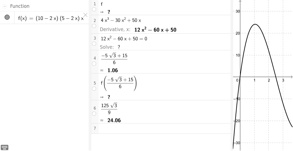 GeoGebra Applet