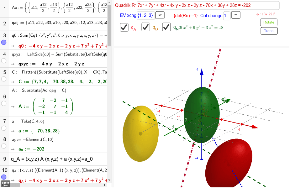 GeoGebra Applet