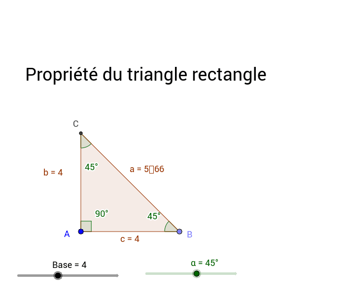 Ntroduire 88+ imagen formule de l'hypoténuse d'un triangle rectangle ...