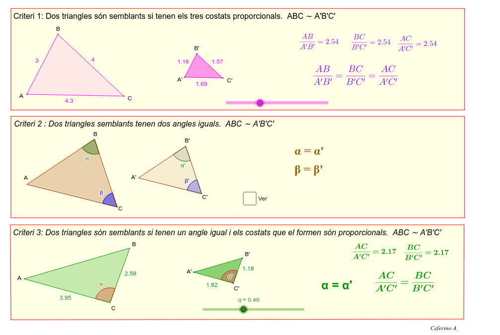 GeoGebra Applet