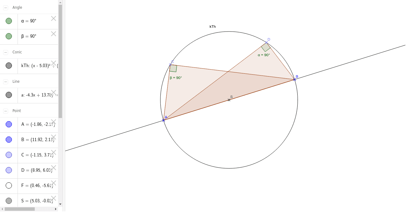 GeoGebra Applet