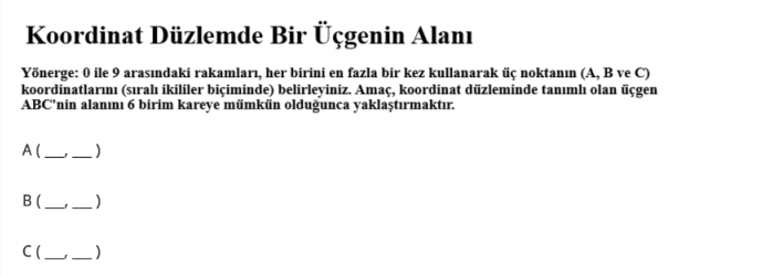 Bu kaynağın oluşturulması, Henry Wadsworth'un bu Open Middle probleminden ilham alarak yapılmıştır:
