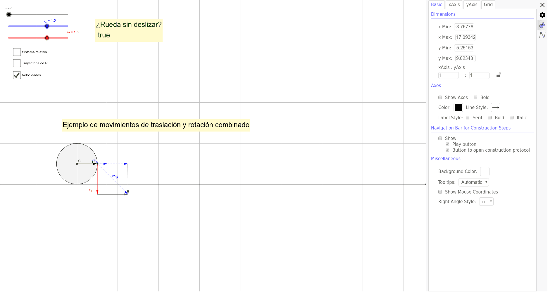 GeoGebra Applet
