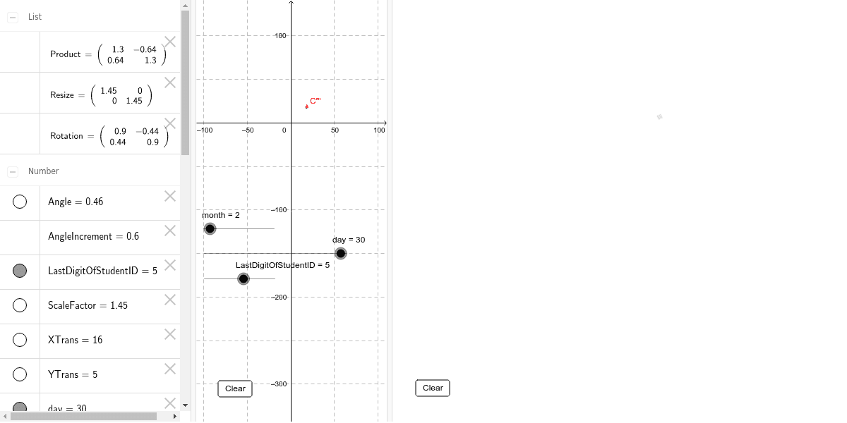 GeoGebra Applet