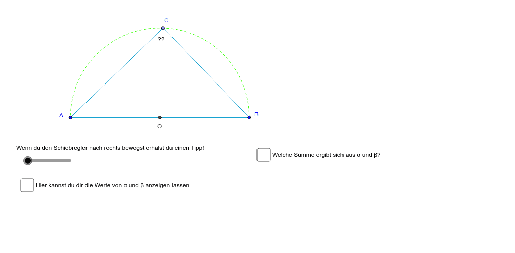 GeoGebra Applet