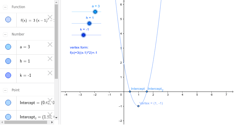GeoGebra Applet