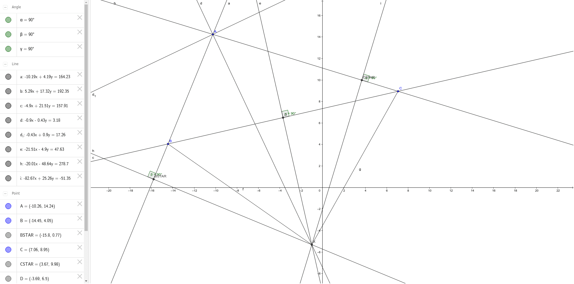 GeoGebra Applet