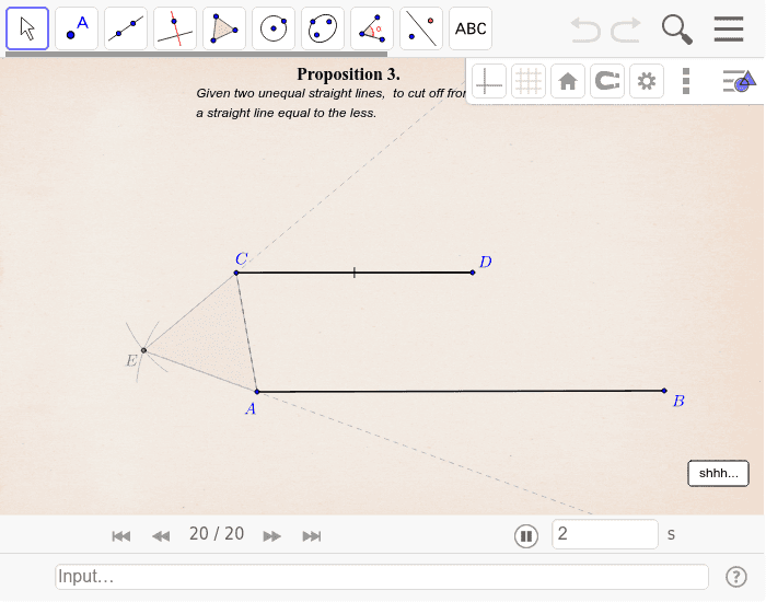 GeoGebra Applet