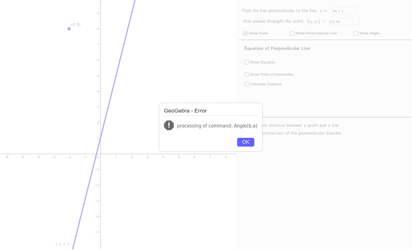 GeoGebra Applet