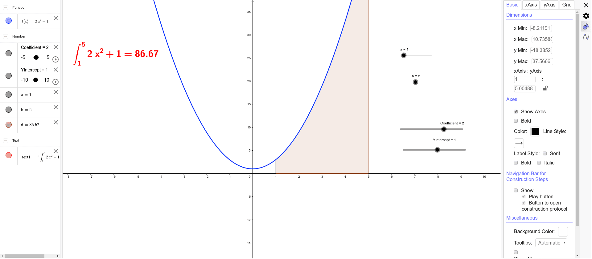 Graph geogebra GeoGebra Graphing