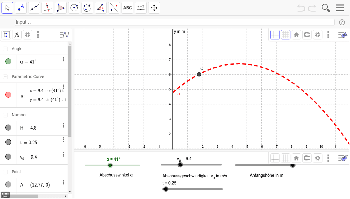 GeoGebra Applet