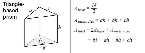 From the formula sheet