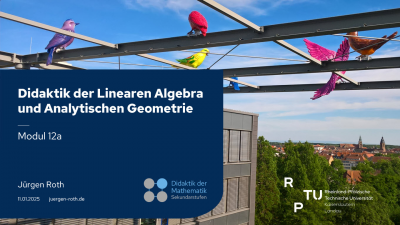 Lineare Algebra und Analytische Geometrie