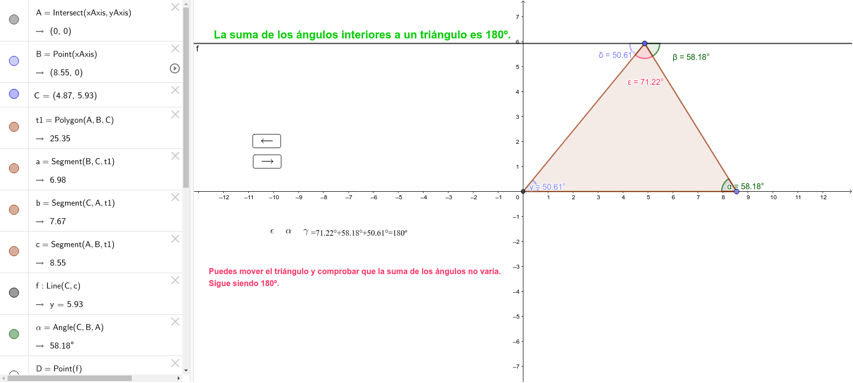 GeoGebra Applet