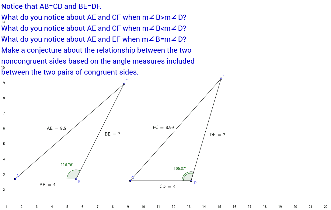 GeoGebra Applet