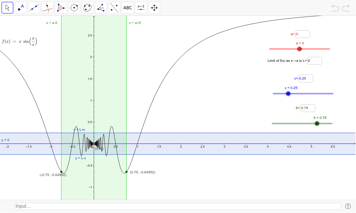 GeoGebra Applet