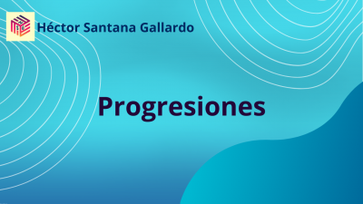 Progresiones en GeoGebra