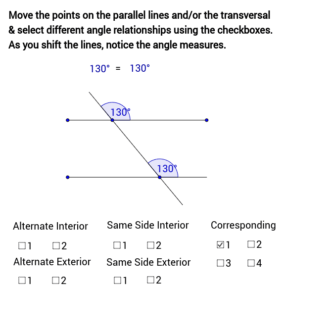 GeoGebra Applet