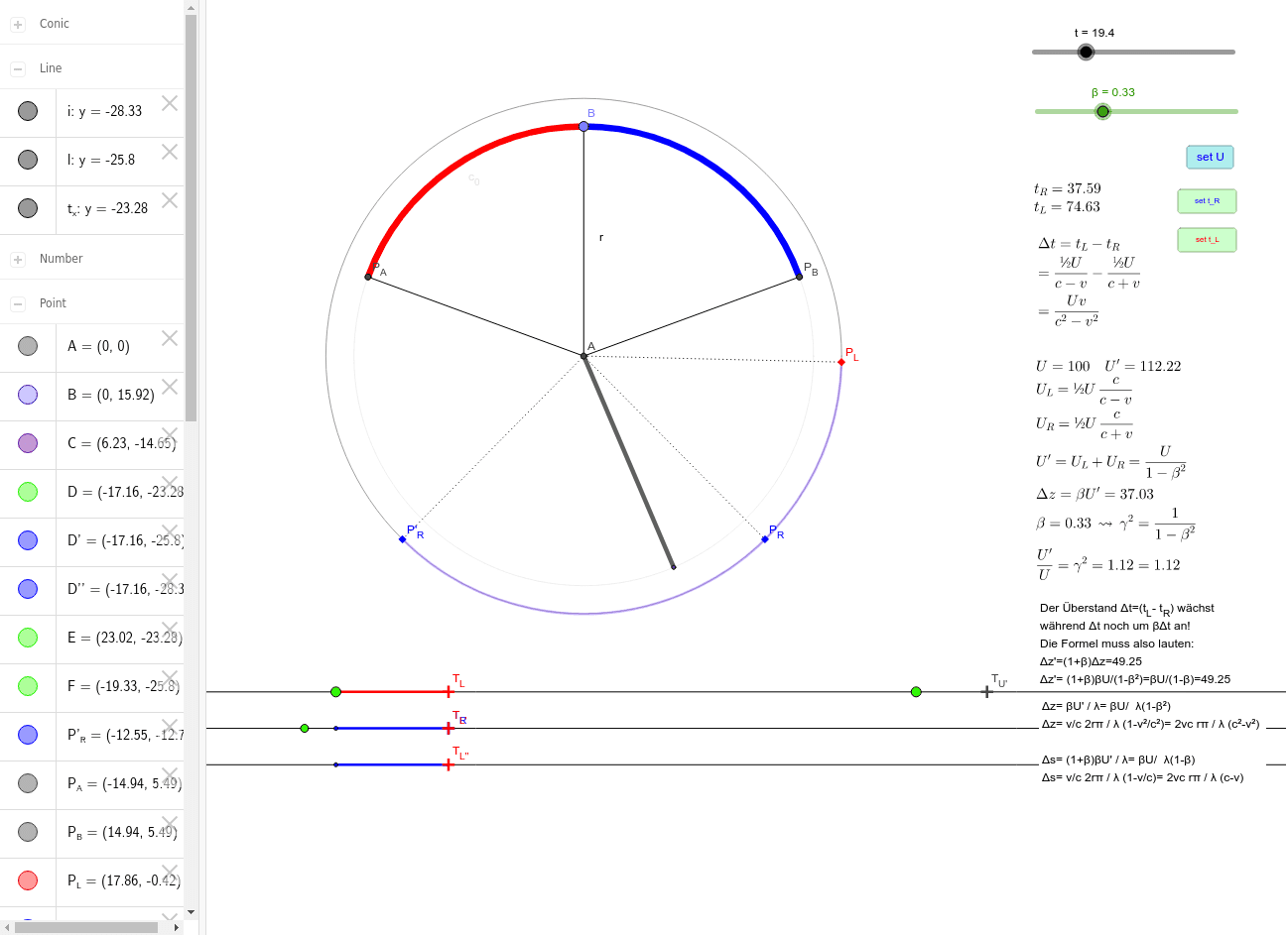 GeoGebra Applet