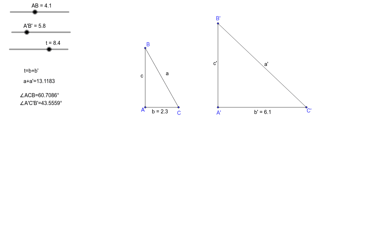 GeoGebra Applet