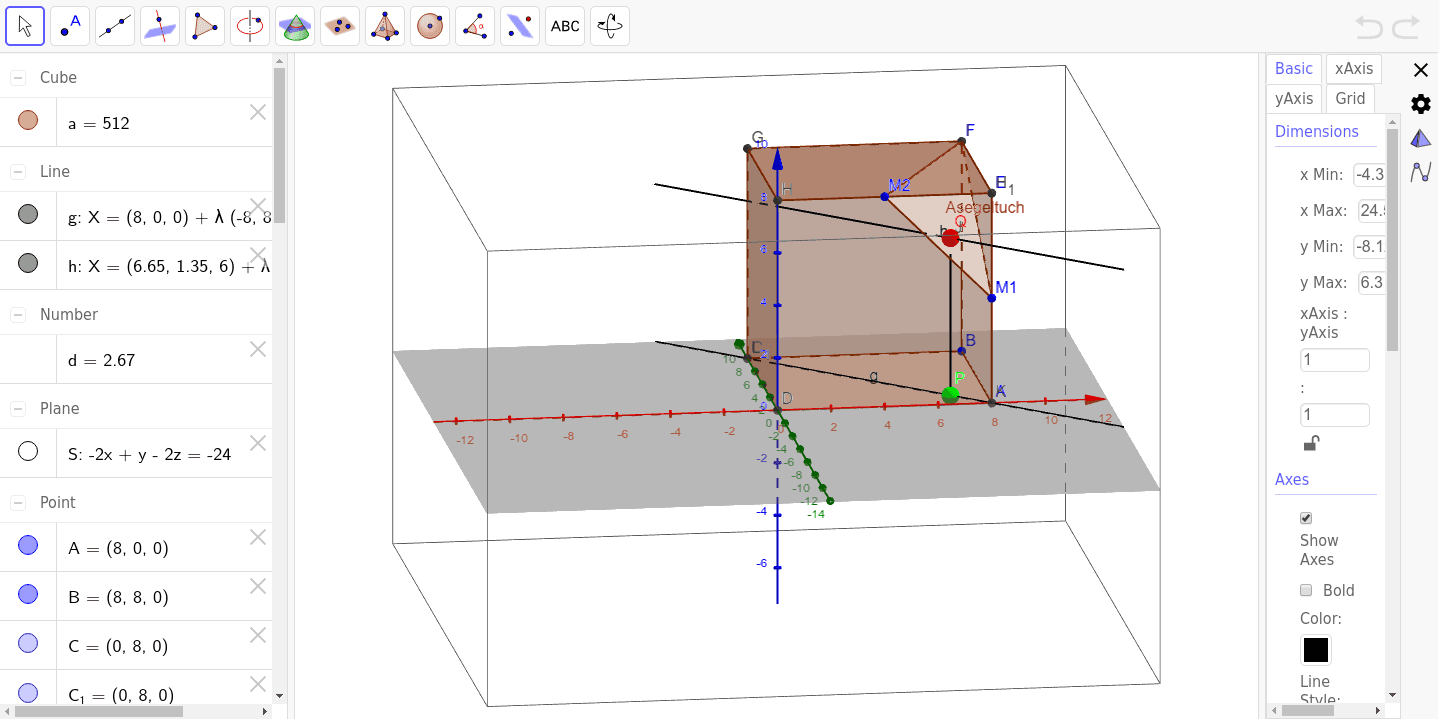 GeoGebra Applet