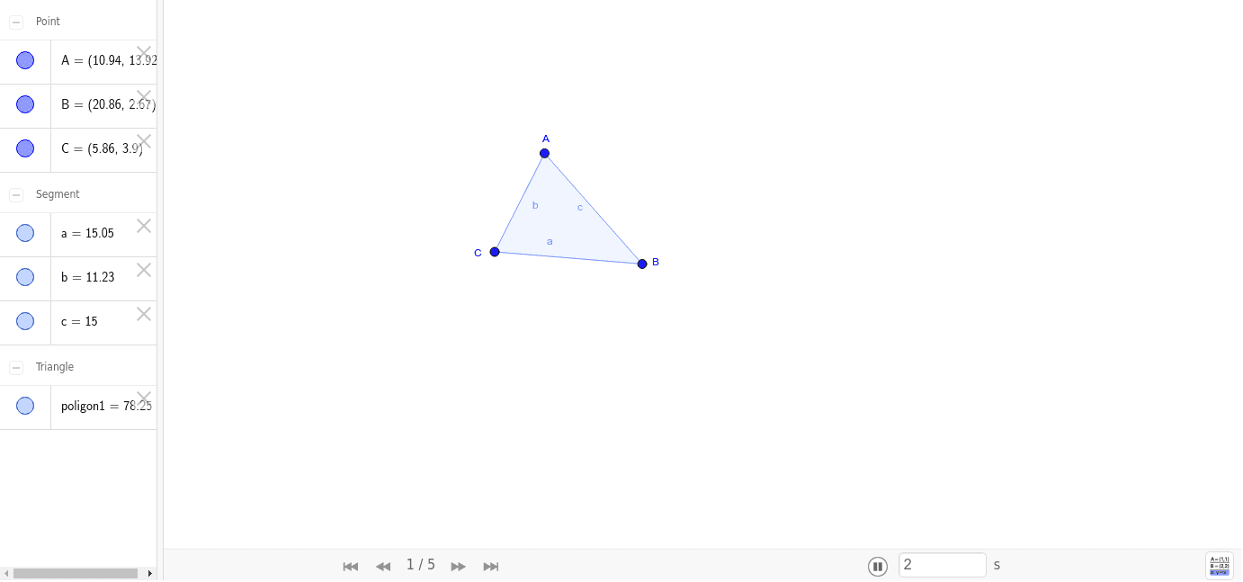 GeoGebra Applet