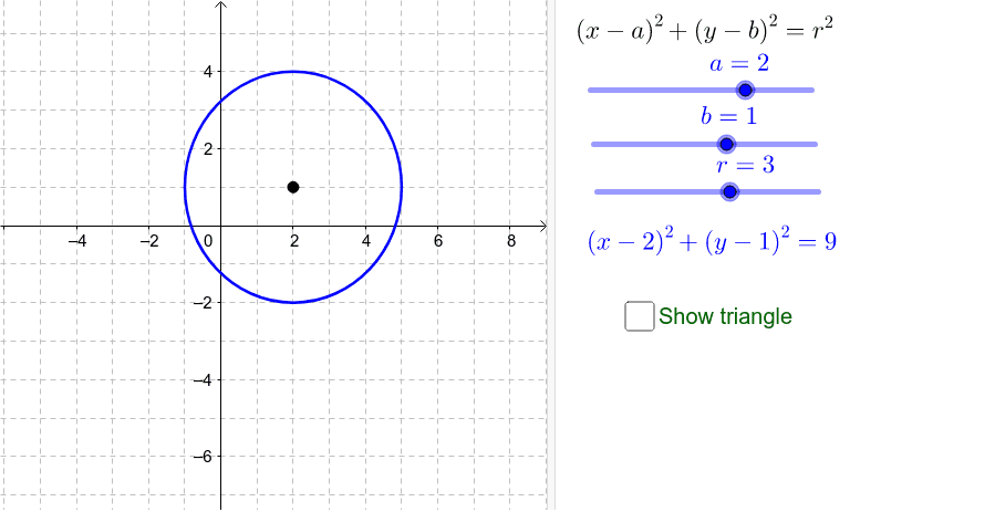 GeoGebra Applet
