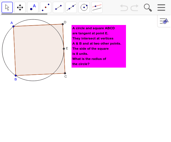 GeoGebra Applet