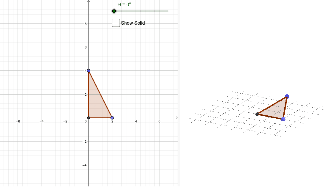 Rotation of Triangle – GeoGebra