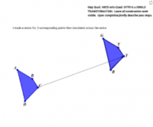 Mapping #1 – GeoGebra