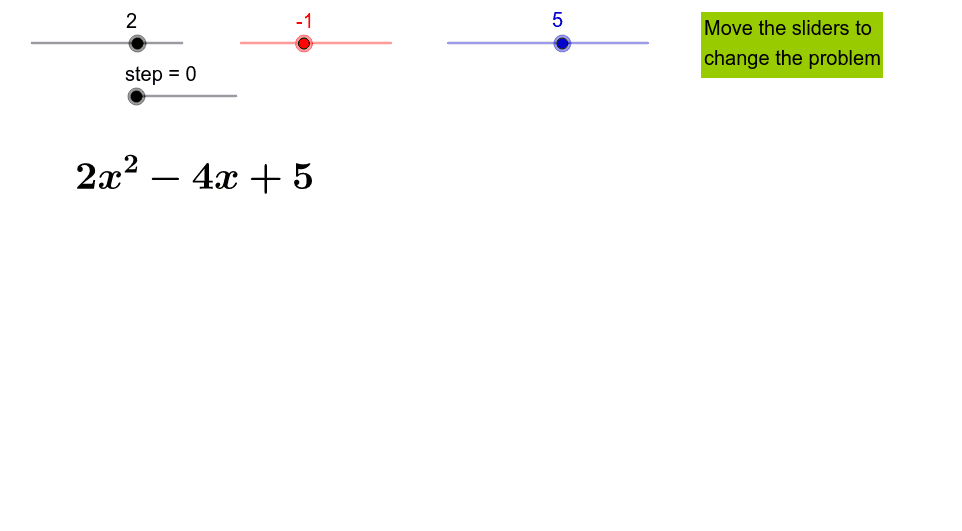 GeoGebra Applet