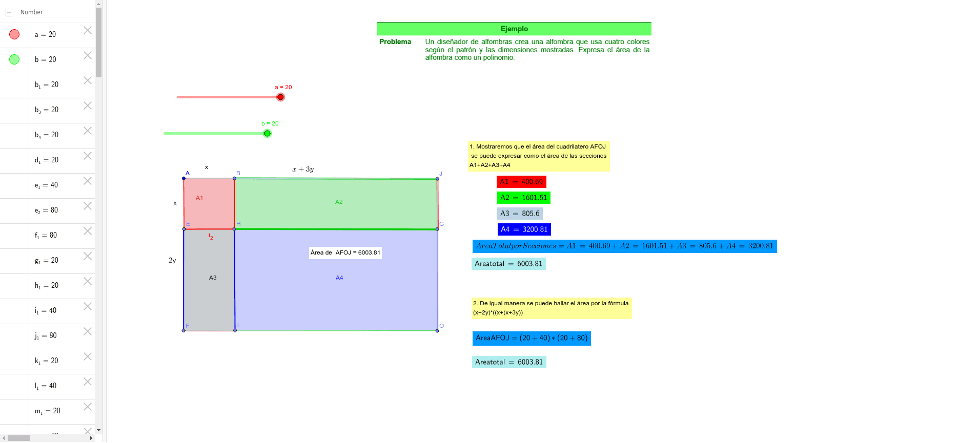 GeoGebra Applet
